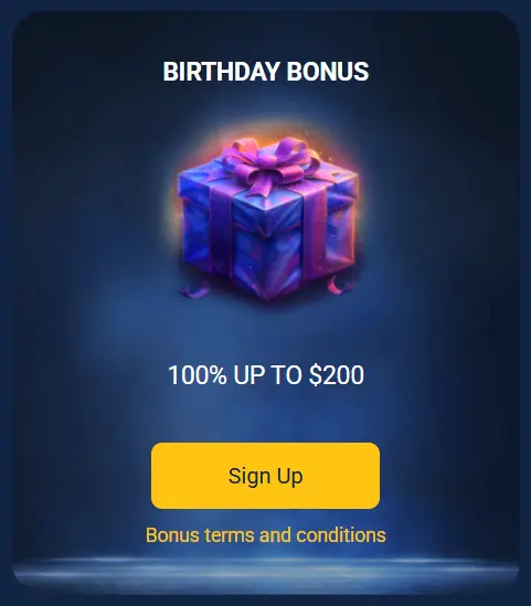 Birthday Bonus