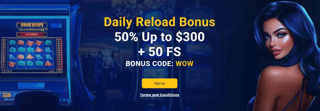 Daily Reload Bonus with Jackpoty Casino Free Spins